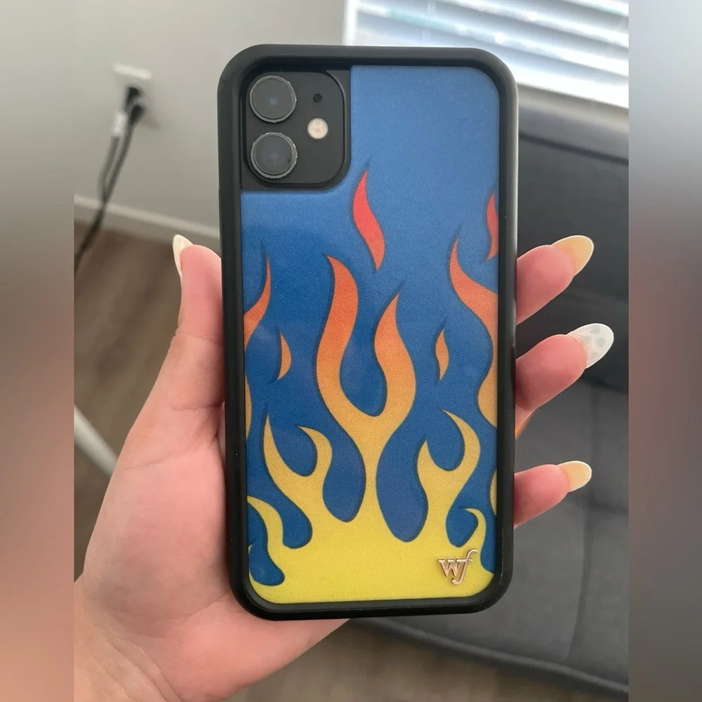 iPhone 11 Pro Max Wildflower Flames Case